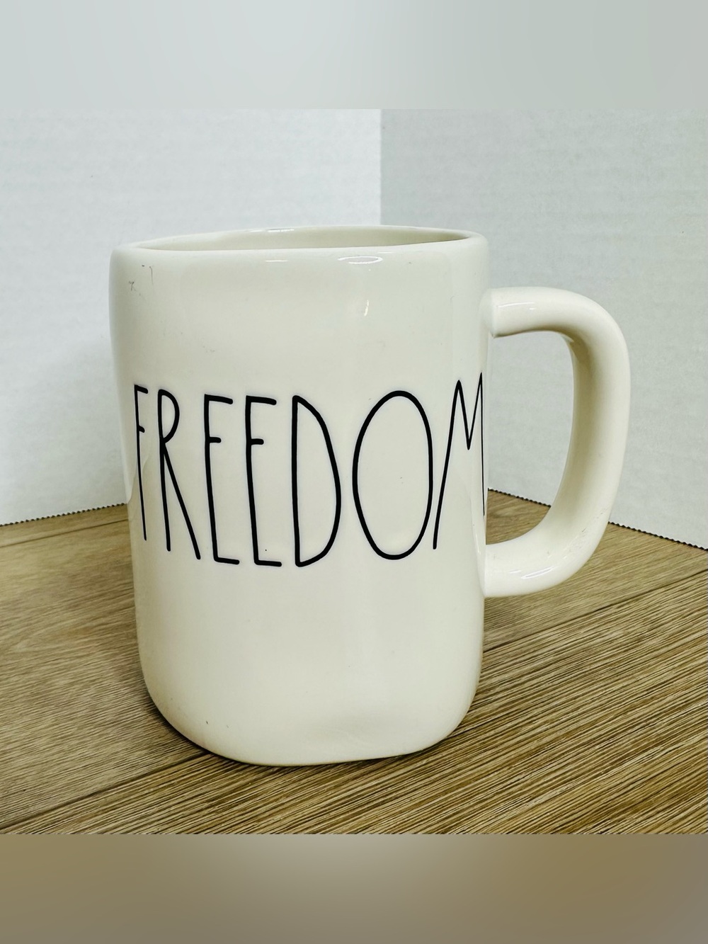 Rae Dunn Freedom Ceramic Coffee Mug